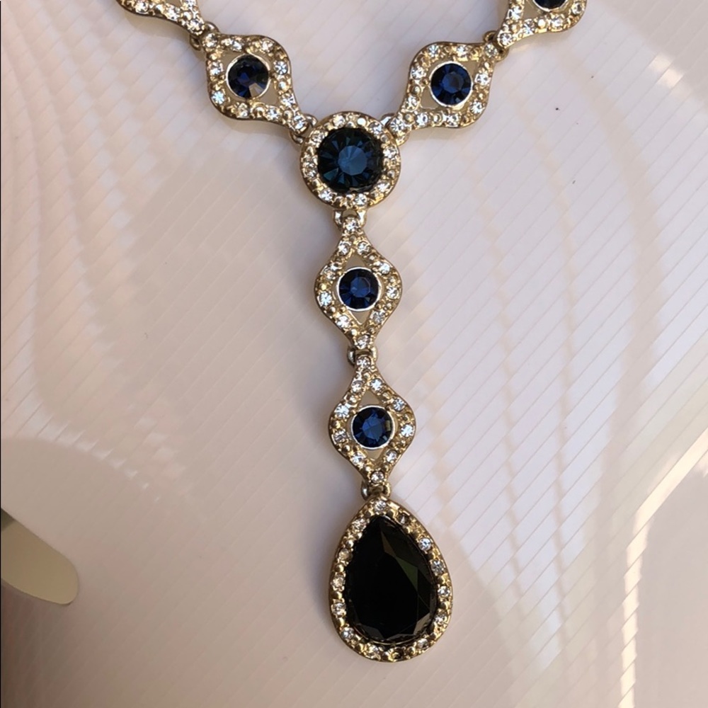 Statement Necklace With Swarovski Elements - image 6